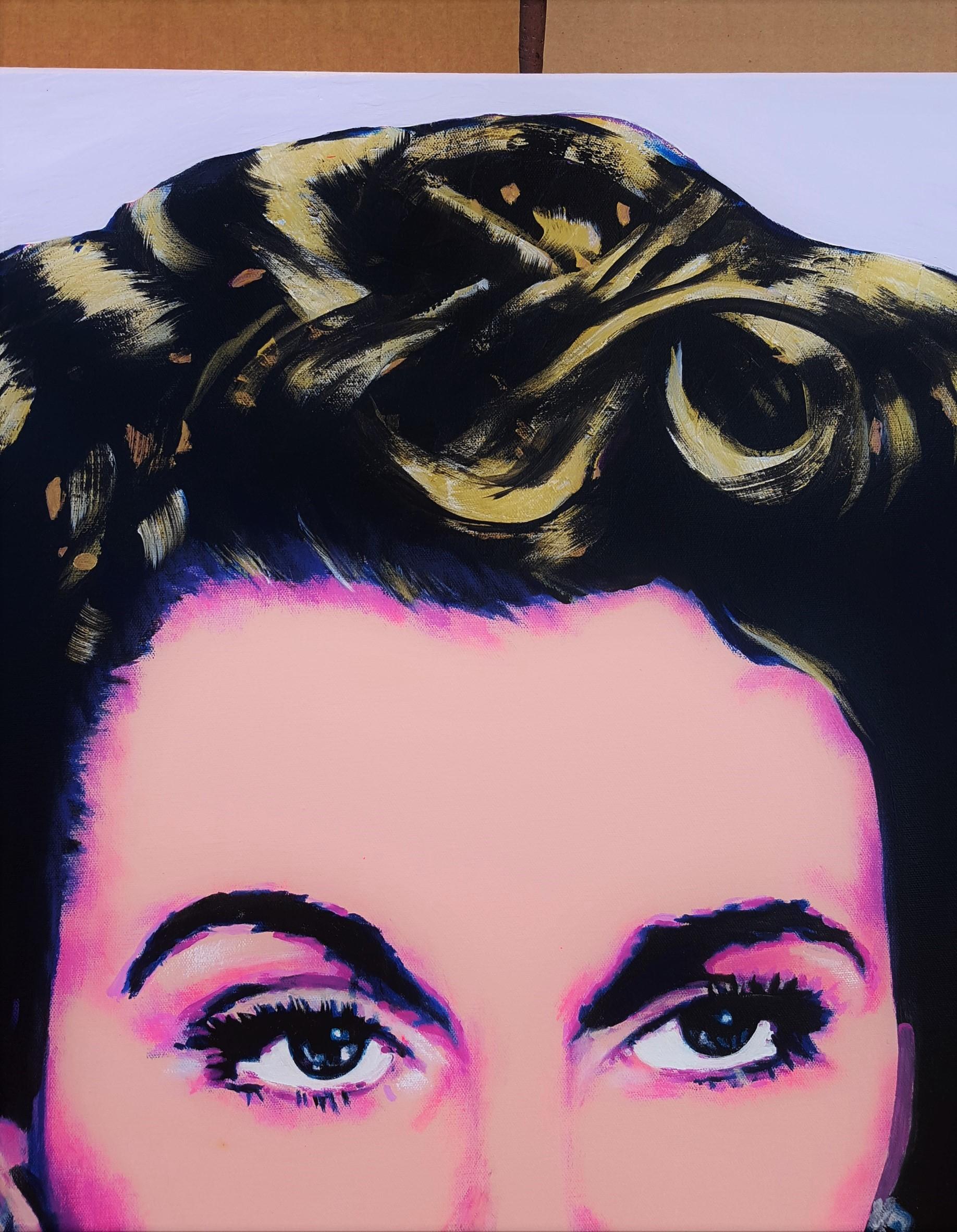 Scarlett O'Hara Icon (Vivien Leigh) - Contemporary Painting by Jack Graves III