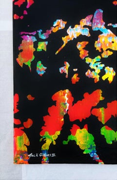 Papel Pintado Cabeza de Oveja /// Lienzo Pintura Expresionista Abstracta Contemporánea