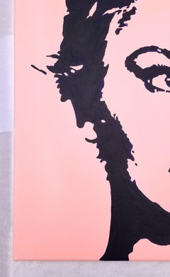 Sophia Loren Icono V /// Pintura Contemporánea Street Pop Art Moda Modelo Rosa