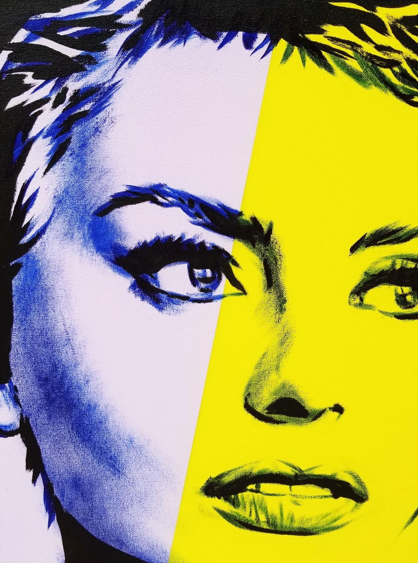 Sophia Loren x2 Icon /// Contemporary Street Pop Art Painting Actress Fashion  For Sale 2