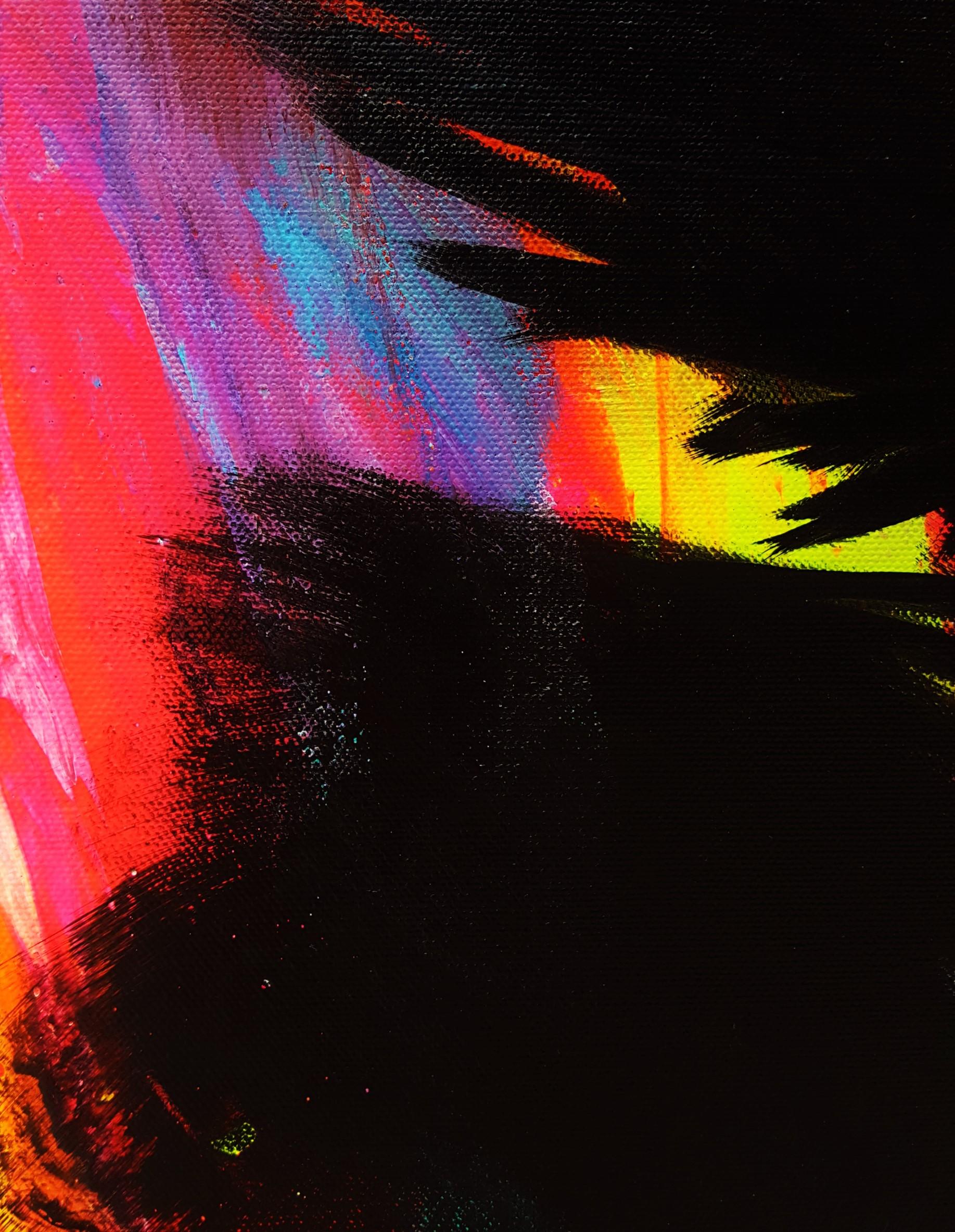 Icona della Street Art /// Pop Art Contemporanea Modella Attrice Ritratto Pittura in vendita 5
