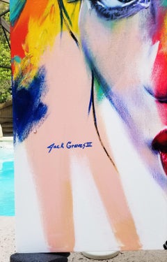 Icone Taylor Swift /// Contemporary Street Pop Art Musician Singer Portrait