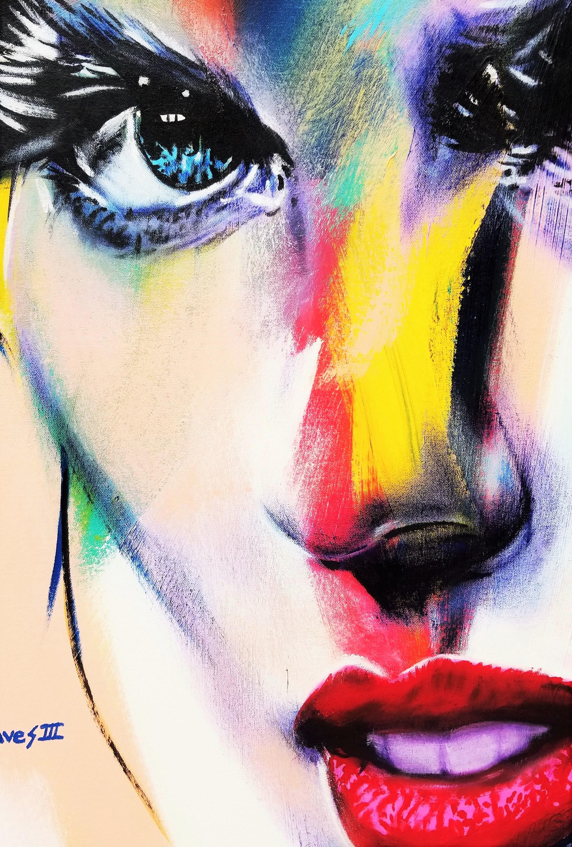 Icone Taylor Swift /// Contemporary Street Pop Art Musician Singer Portrait en vente 3