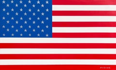 USA Flag III /// Contemporary Pop Art United States of America Stars and Stripes