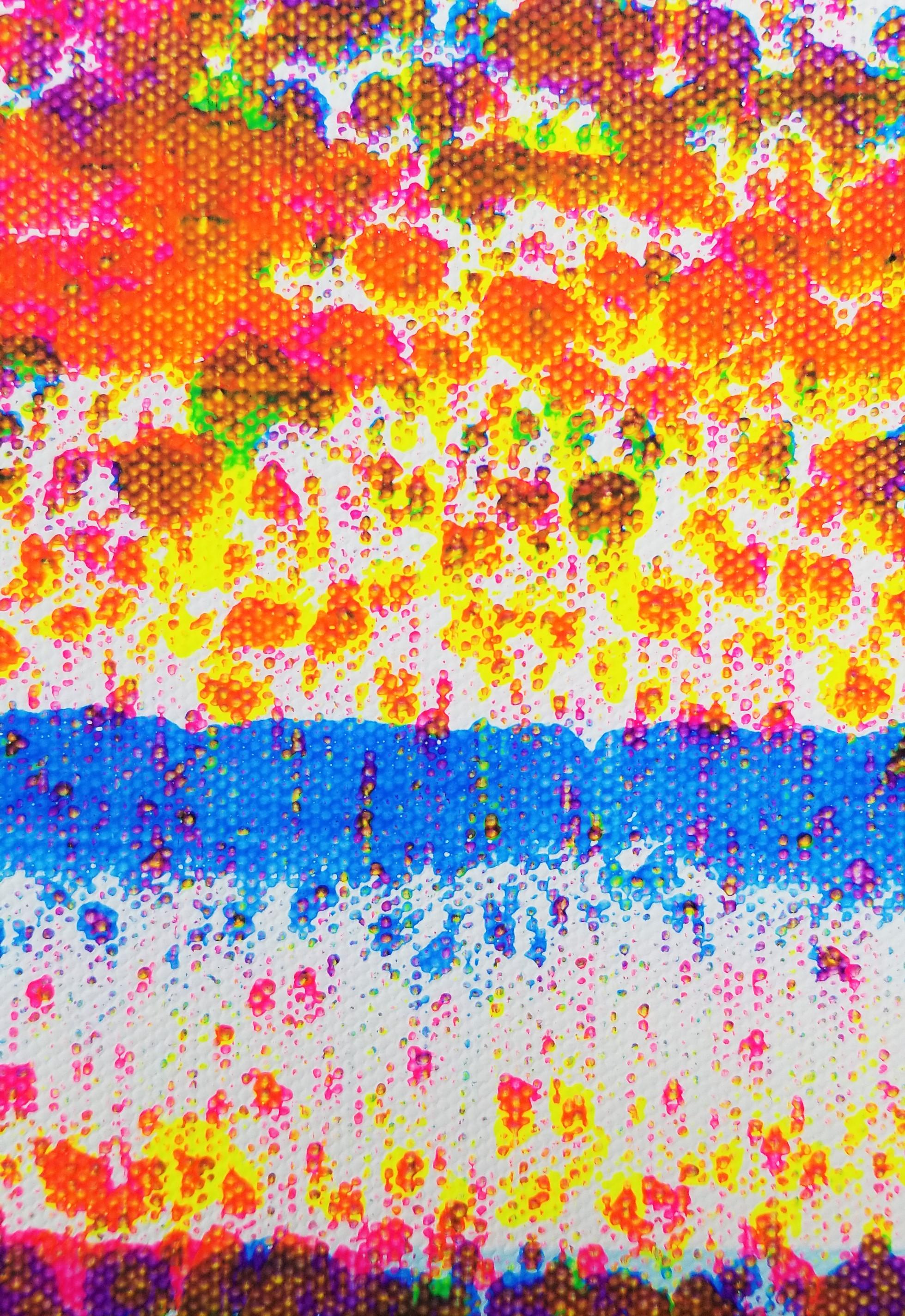 Venecia /// Expresionismo Abstracto Contemporáneo Colorido Minimalismo Pintura Arte en venta 6
