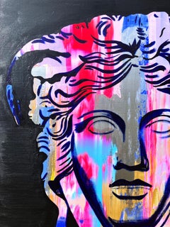 Versace V (Medusa) /// Jack Graves Greek Mythology Italian Luxury Fashion Paint