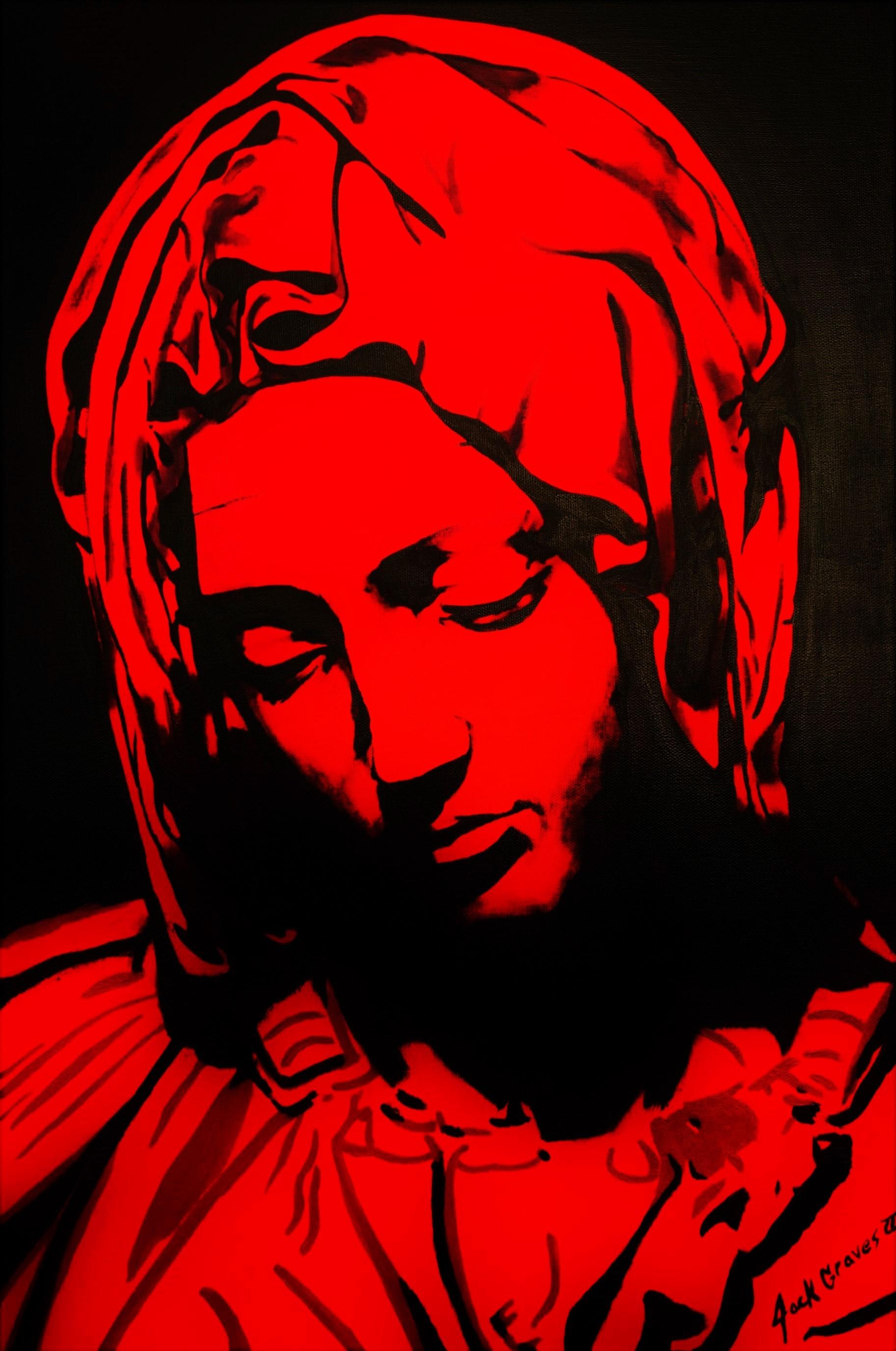 Jack Graves III Portrait Painting - Virgin Mary Icon (Michelangelo)
