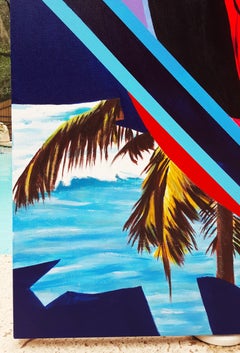 Virgin Mary Supreme /// Contemporary Street Pop Art Portrait Painting Religious