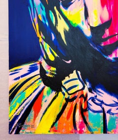 Virgin Mary VI (Michelangelo) /// Renaissance Christianity Pietà Portrait Paint