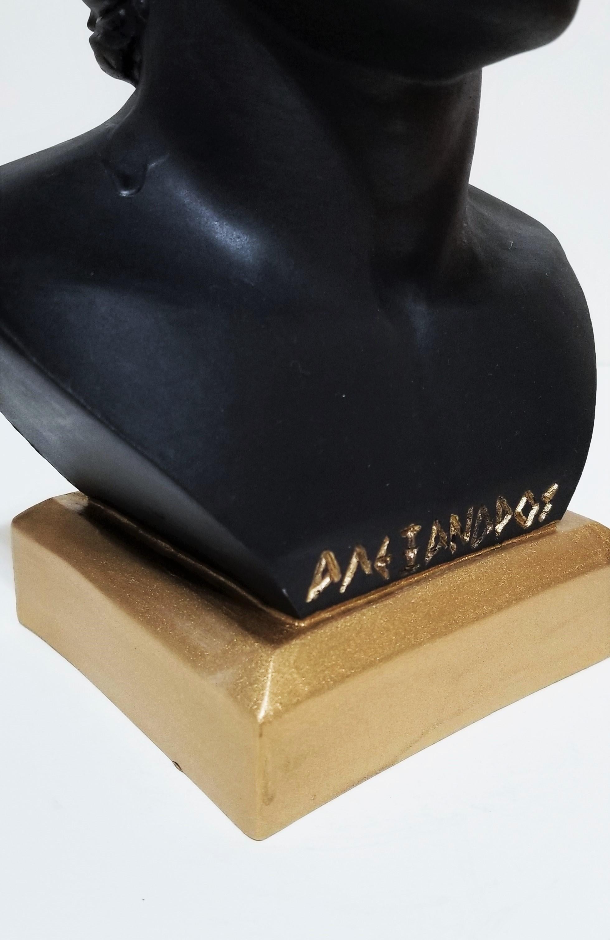 Alexander the Great Sculpture /// Contemporary Portrait Face Historical Figure 1