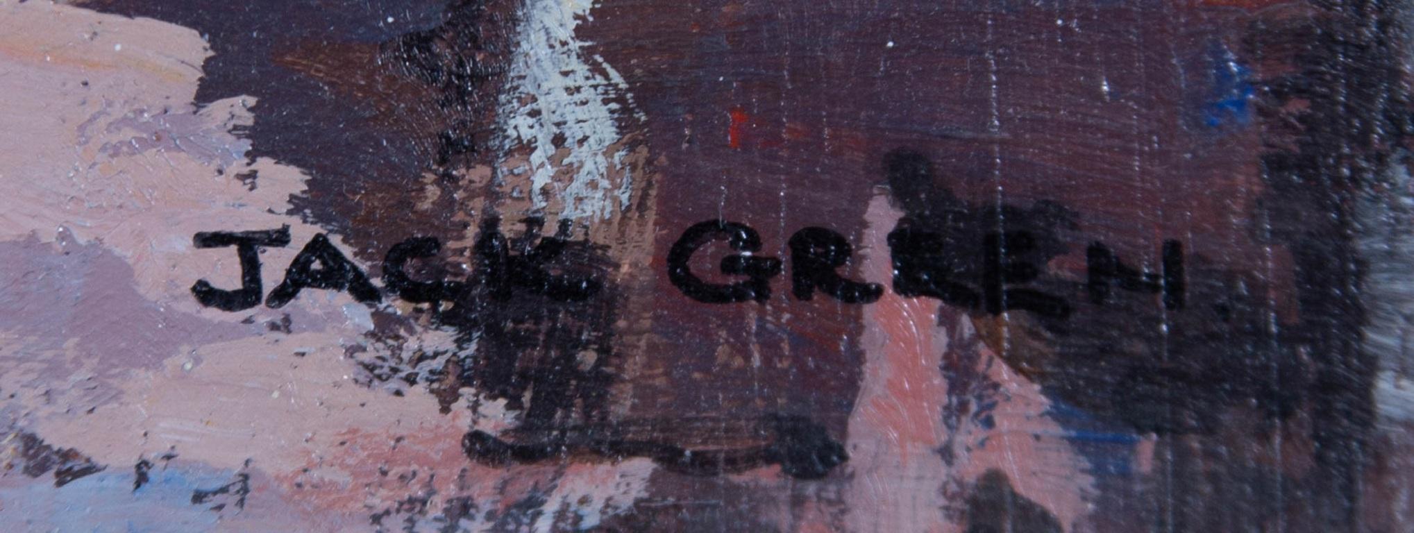 Jack Green - Signed Mid 20th Century Acrylic, Evening Light 1