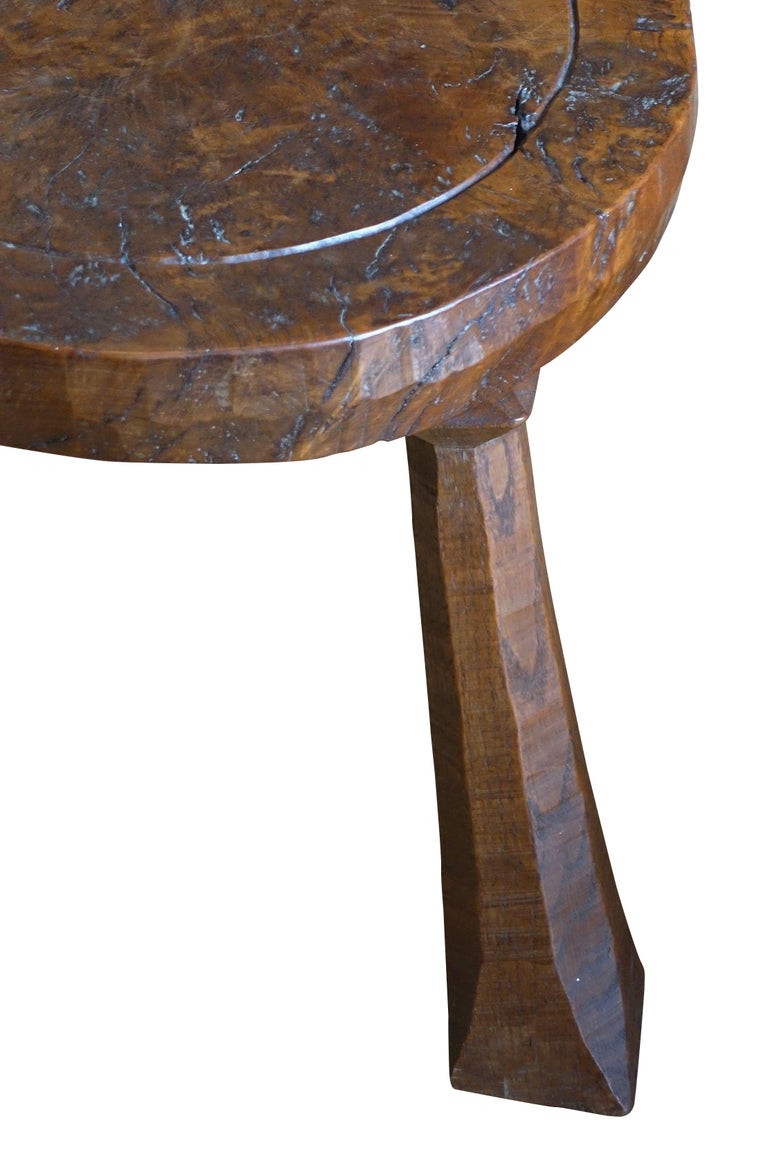 Jack Grimble Design Three Pod Coffee Table, France, 1930s at 1stDibs