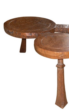 Jack Grimble Design Three Pod Coffee Table, France, 1930s