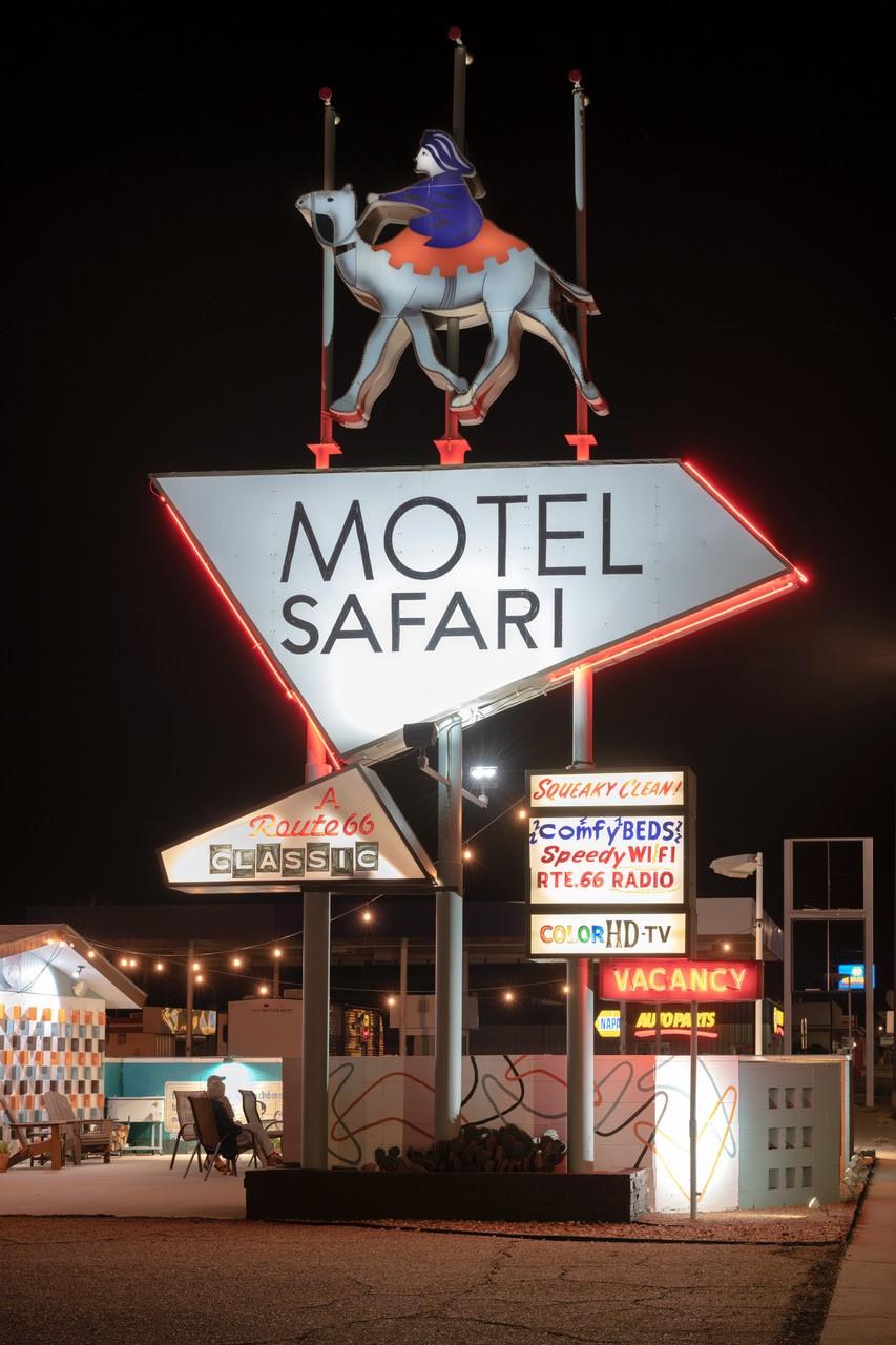 Motel Safari - Photograph by Jack Hayhow 