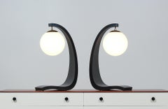 Jack Haywood Sculptural Table Lamps by Modeline
