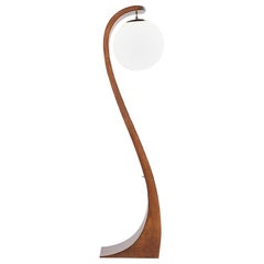 Vintage Jack Haywood "Serpentine" Floor Lamp by Modeline