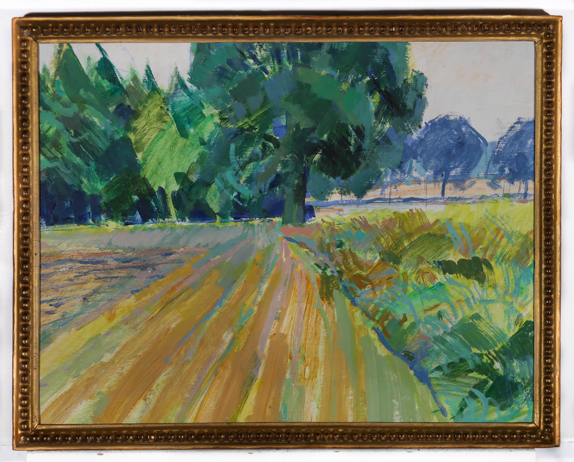 Jack Hellewell (1920-2000) - Mid 20th Century Acrylic, Yorkshire Woodland 1