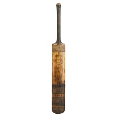 Vintage Jack Hobbs Autographed Cricket Bat