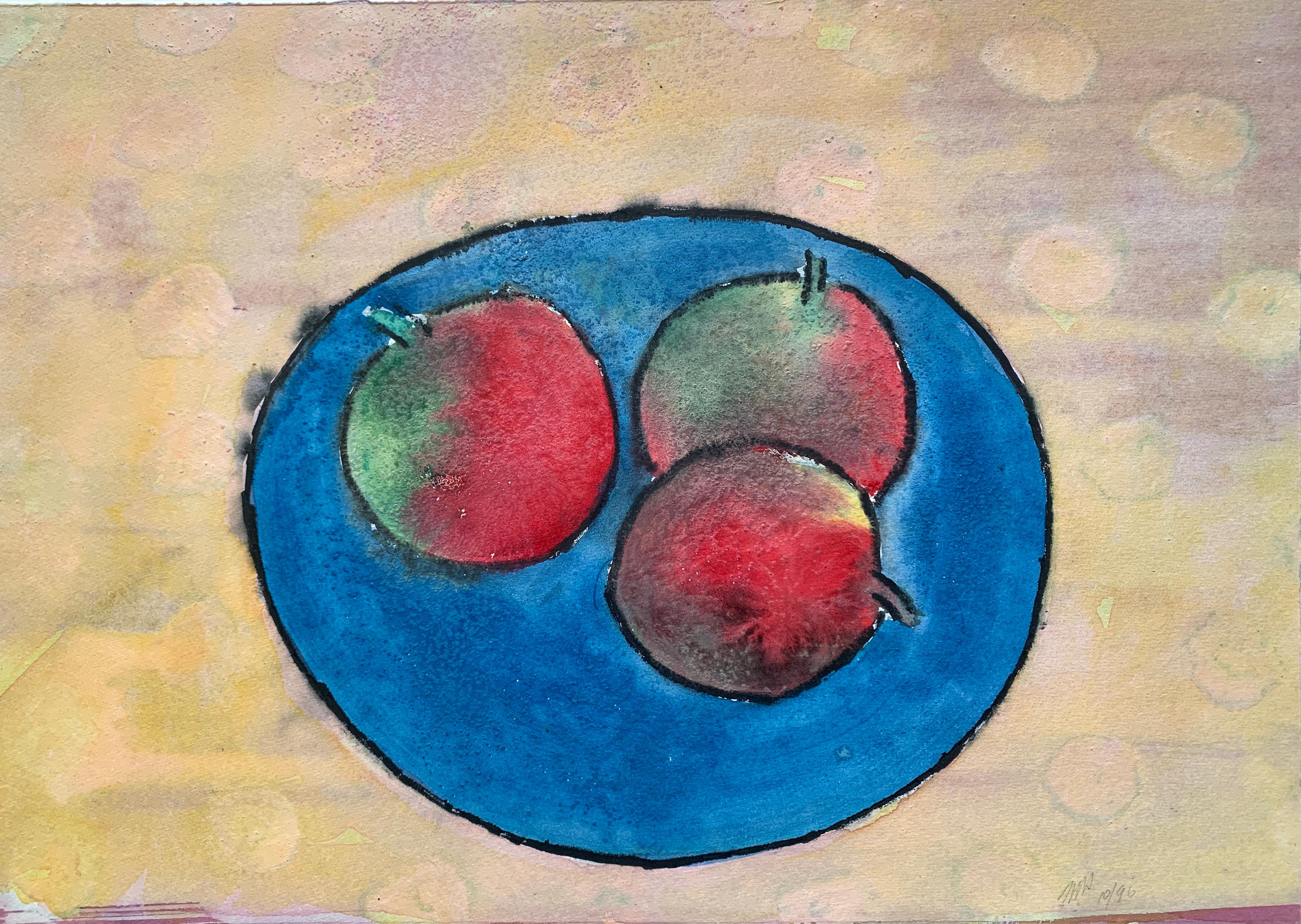 Peinture originale de Jack Hooper, « Nature morte de fruits », moderniste américain en vente 2
