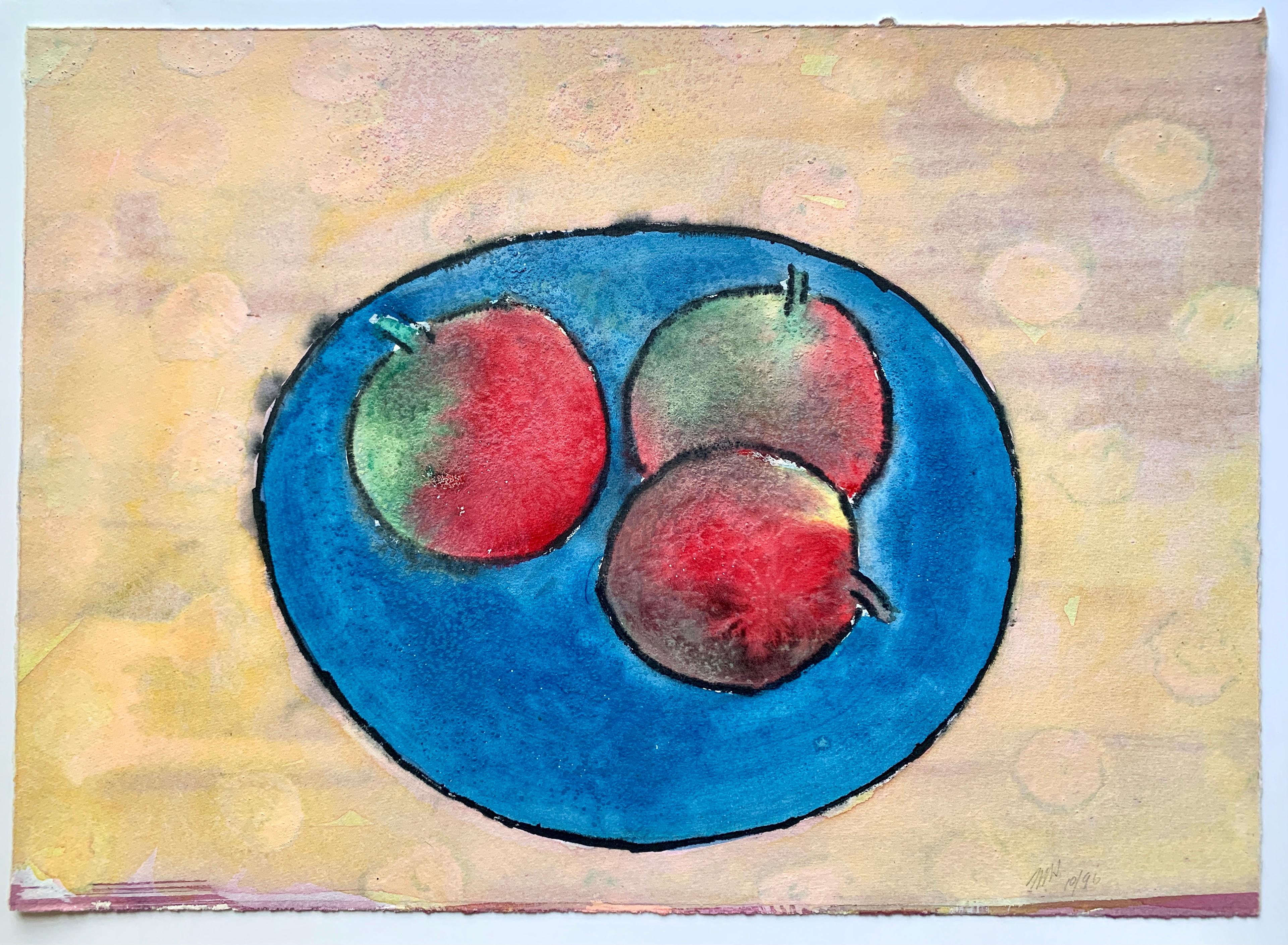 Peinture originale de Jack Hooper, « Nature morte de fruits », moderniste américain en vente 6