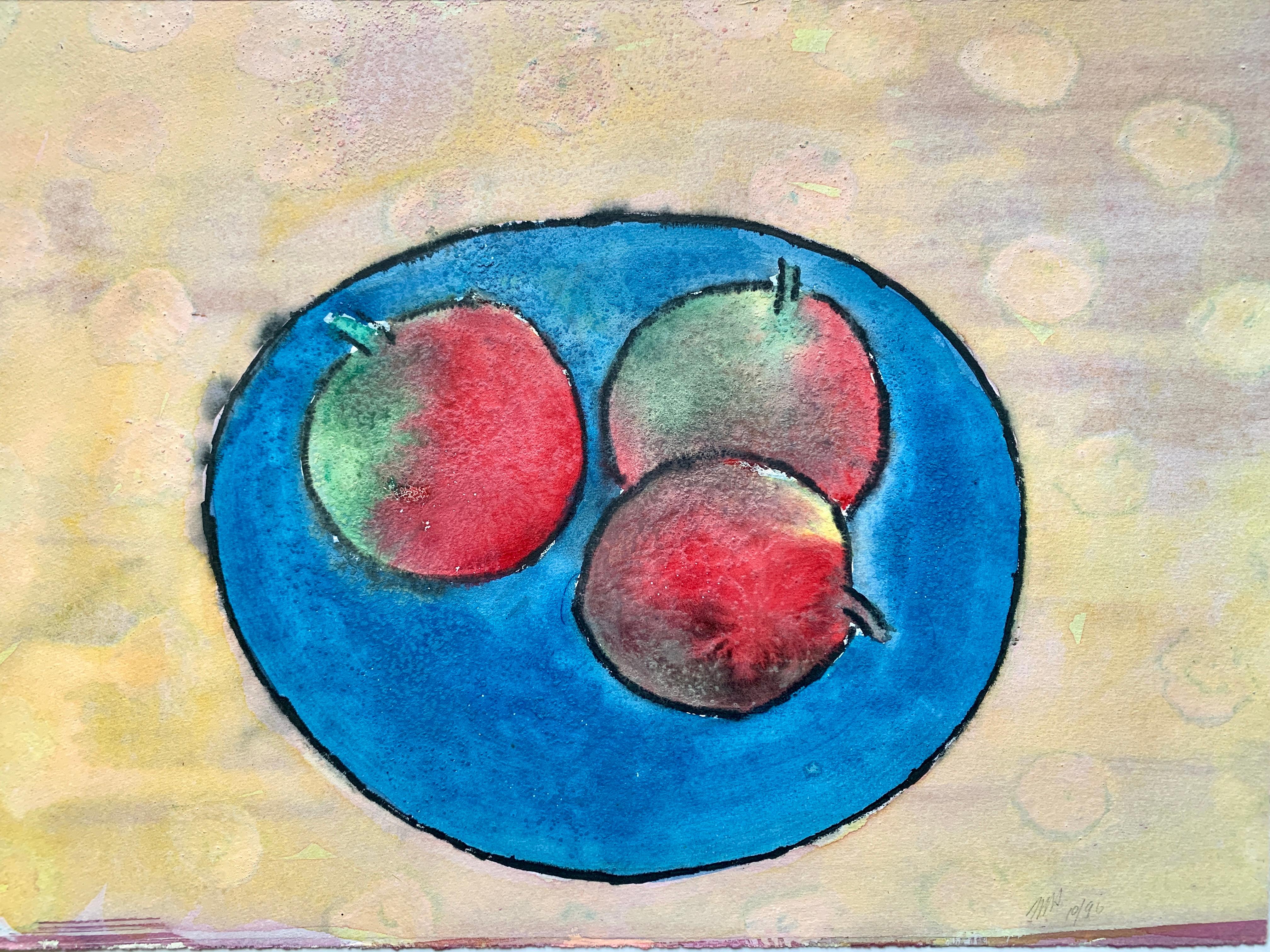 Peinture originale de Jack Hooper, « Nature morte de fruits », moderniste américain en vente 7