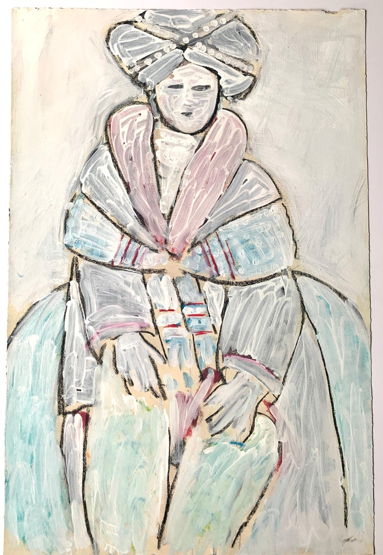 Jack Hooper
"Memories of Frida I"
10-1990
Acrylic and conte crayon on rag paper
28"x42.25 unframed
Signed and dated in pencil lower right
*Custom framing available for additional charge. Please expect framing time between 3-5 weeks.


Jack Meredith