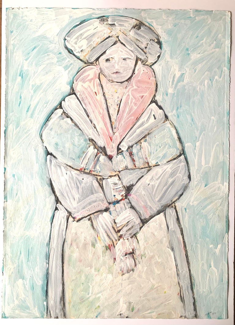 Jack Hooper
"Memories of Frida II"
10-1990
Acrylic and conte crayon on rag paper
31"x42.25 unframed
Signed and dated in pencil lower right

Minor wear consistent with age and history
*Custom framing available for additional charge. Please expect