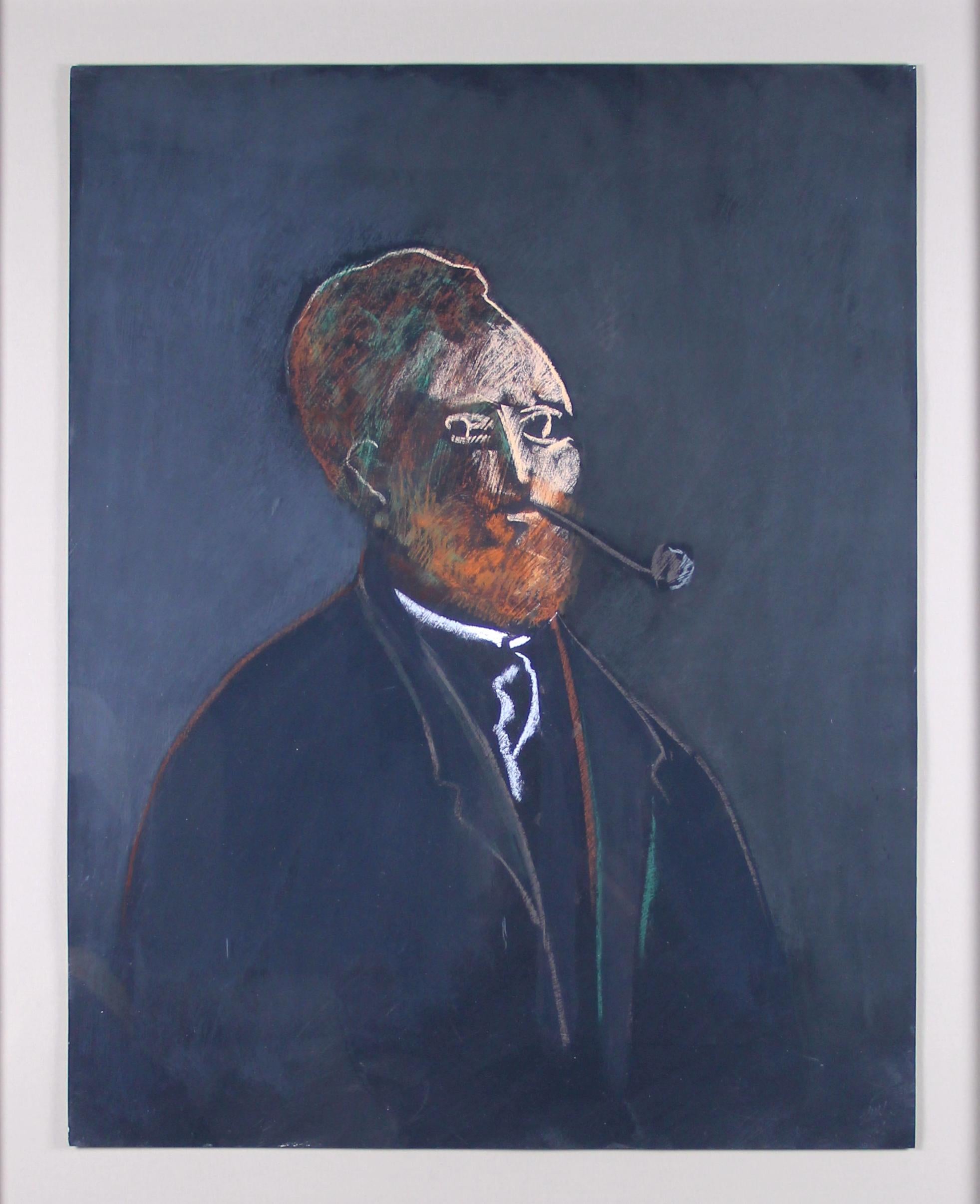 Portrait of Van Gogh - Painting by Jack Hooper