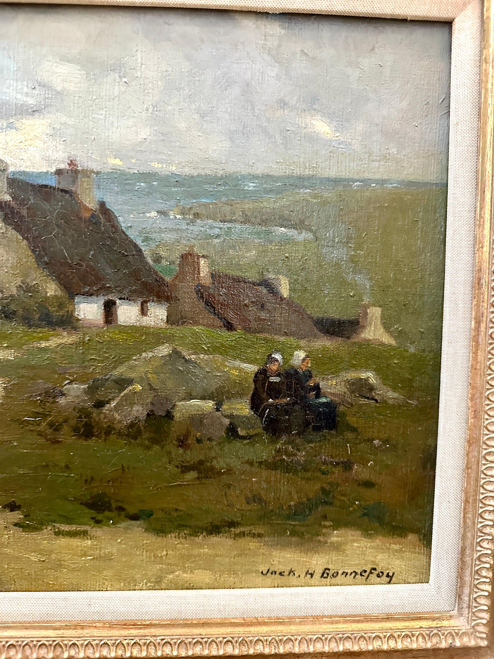 Jack Hubert Bonnefoy war ein englischer Maler, der vom Ende des 19. bis zum Anfang des 20. Jahrhunderts in Frankreich tätig war.

Er arbeitete und reiste durch ganz Europa und Großbritannien und malte die wunderbarsten Landschaften, Hafenszenen und