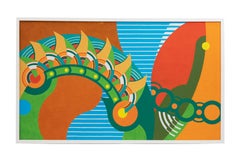 Jack Justice 1960s Abstract Painting #5