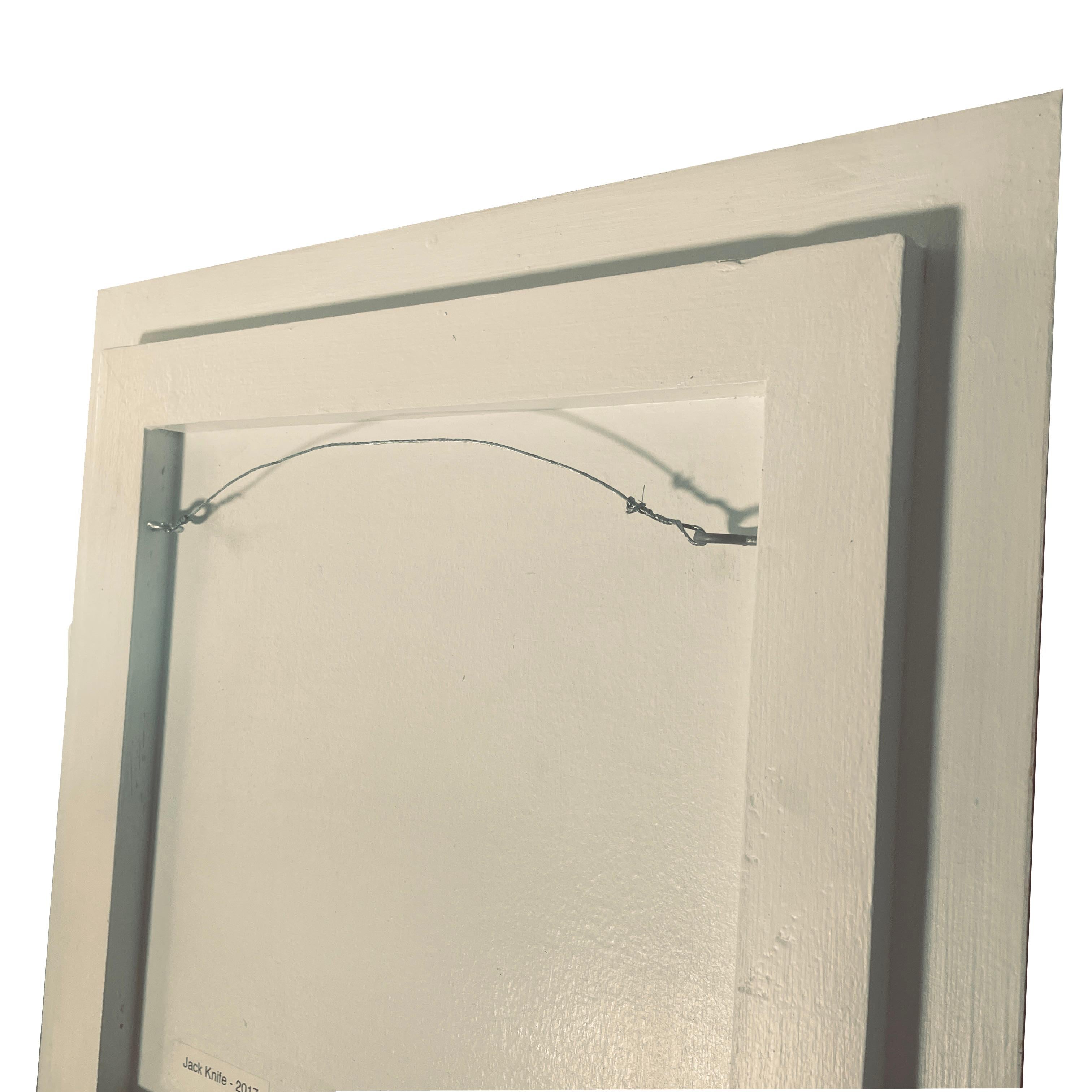 "Jack Knife" Acrylic Painting on Board by William Mongomery Phelps For Sale at 1stDibs