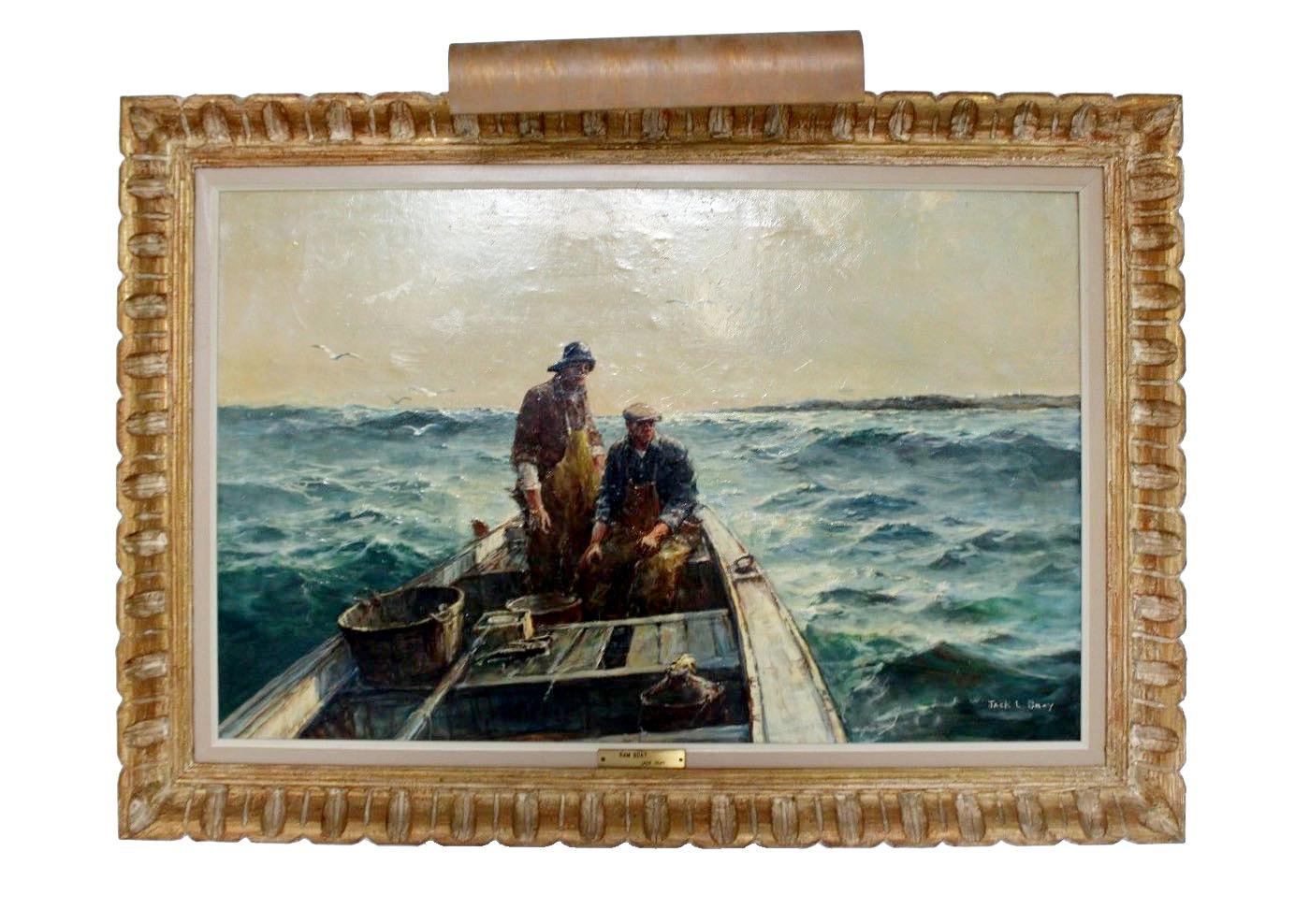 Jack Lorimer Gray, 1927-1981, è nato a Halifax, in Nuova Scozia, da genitori scozzesi. Il suo talento artistico fu notato da E. Wyly Grier quando Gray era ancora un bambino. Frequentò il Nova Scotia College of Art per un anno, ma lo lasciò per