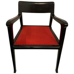 Jack Lenor Larsen Chair by Riemerschmid, Signed