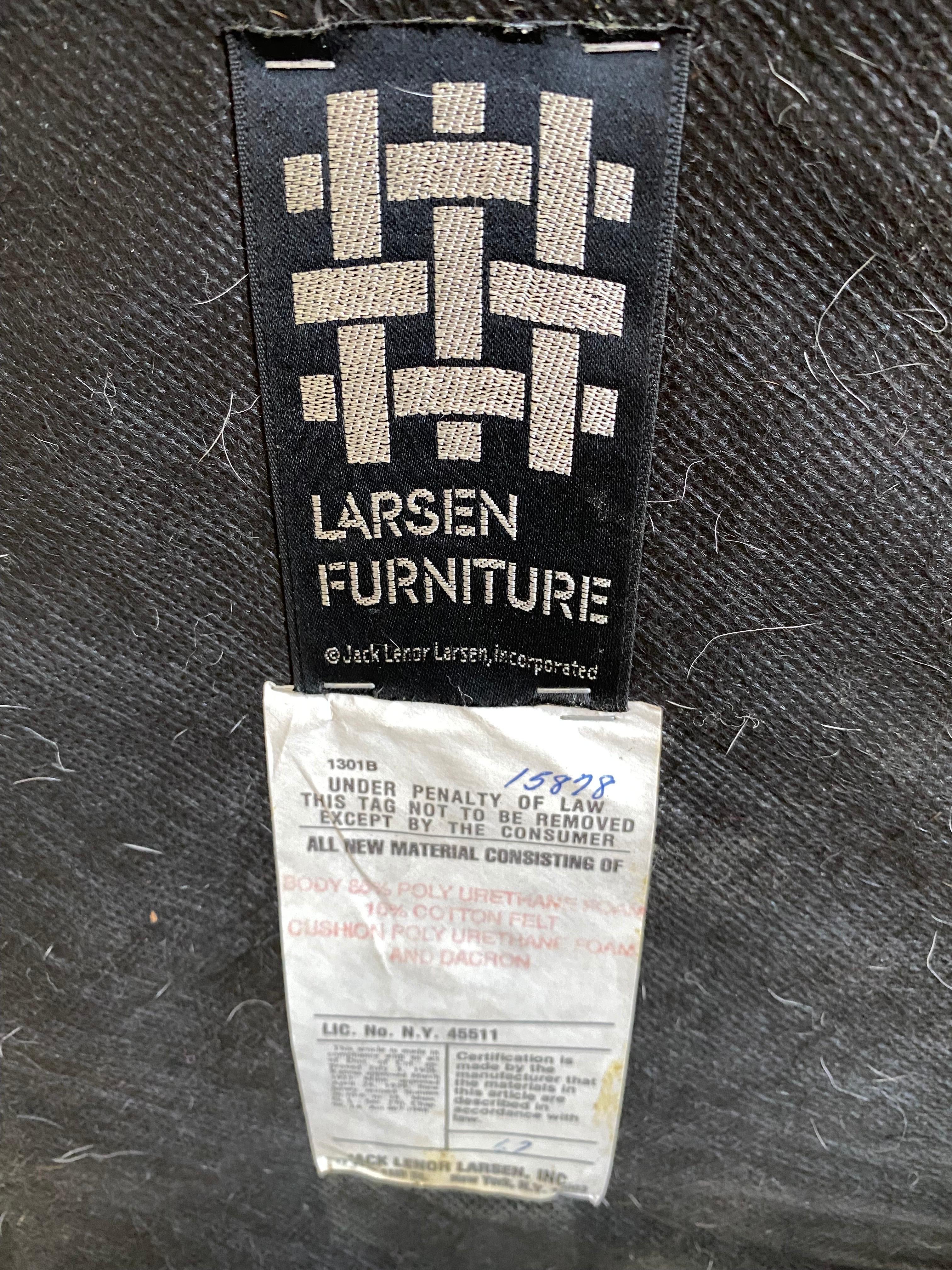 Benjamin Baldwin for Jack Lenor Larsen Furniture Company Barrel Chairs For Sale 3