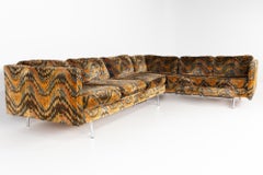 Canapé sectionnel mi-siècle Milo Baughman pour Thayer Coggin
