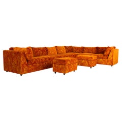 Jack Lenor Larsen Mid Century Sectional Sofa