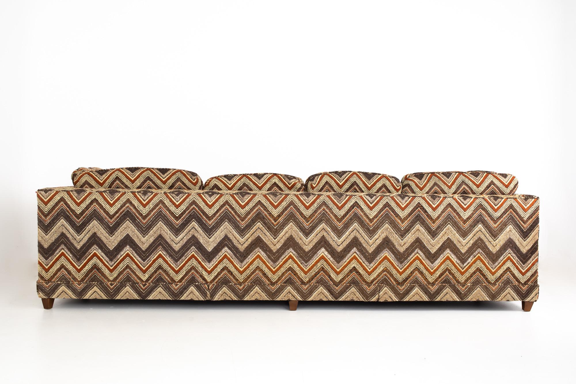 chevron sofa