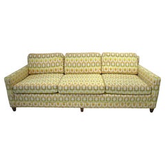 Divano imbottito in stile Jack Lenor Larsen del Mid Century di Henredon