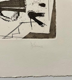 Jack Levine American Modernist Social Realist WPA Artist Aquatint Etching