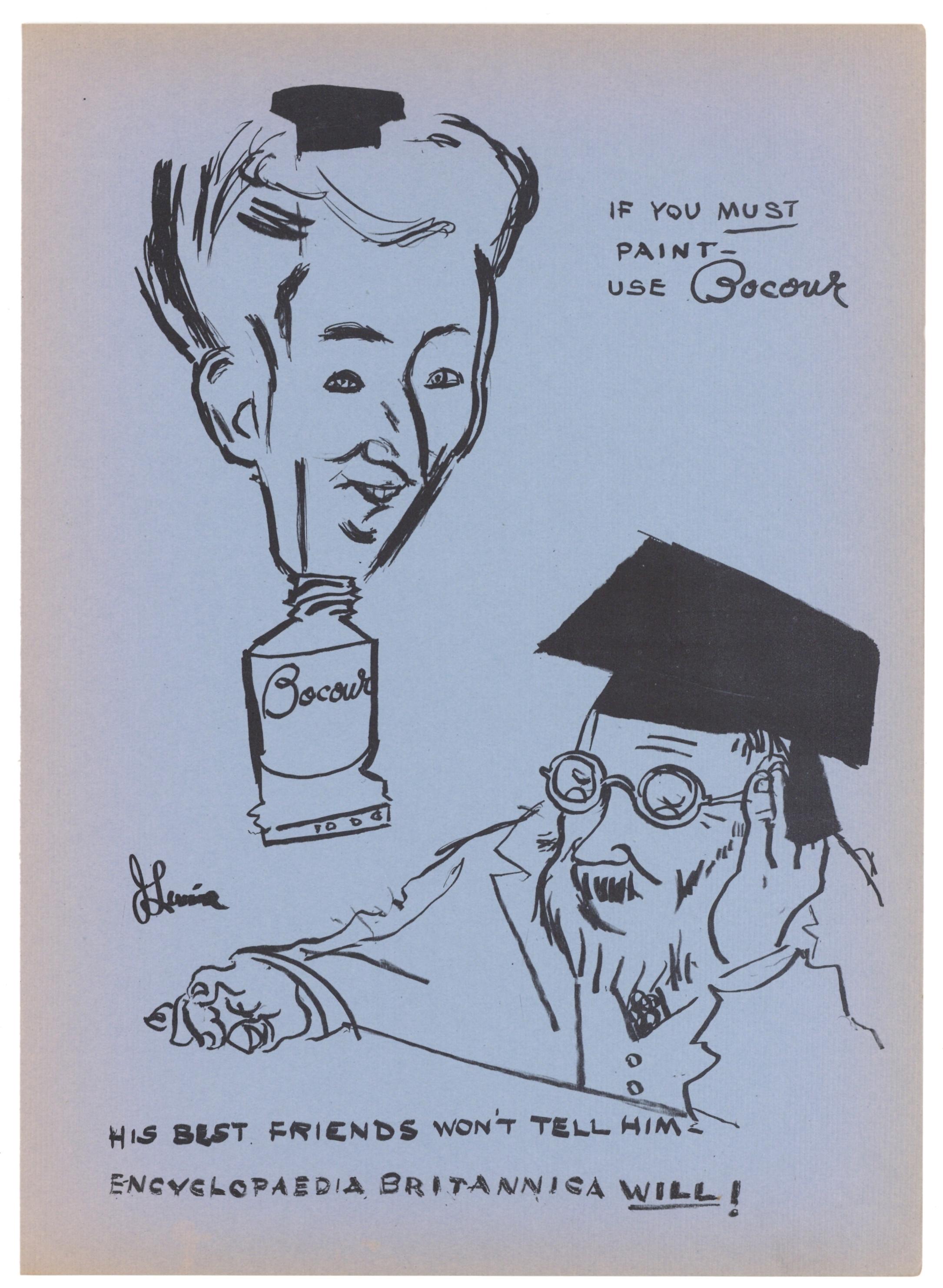 original lithograph - Print by Jack Levine