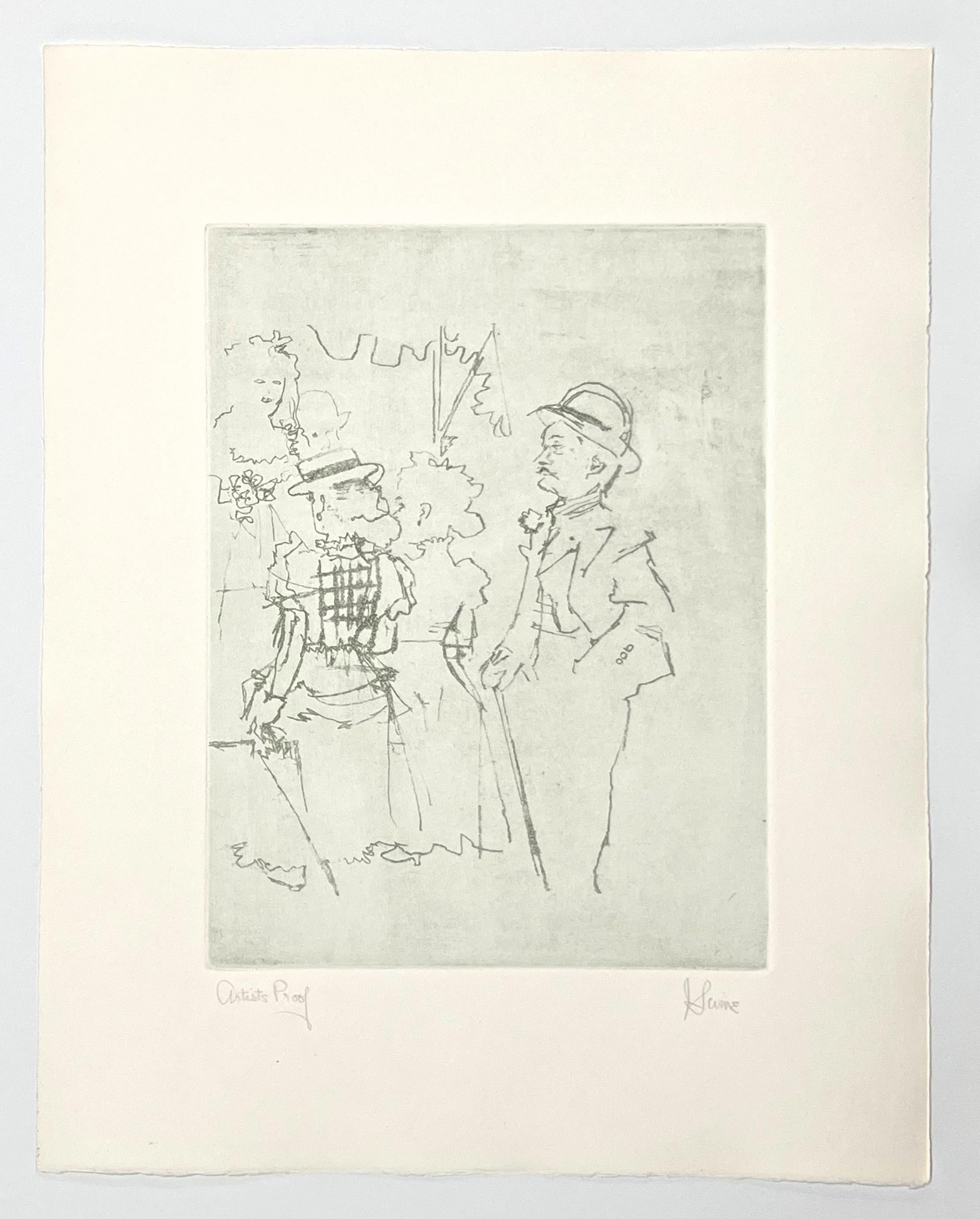 signed original etching - Artist's Proof