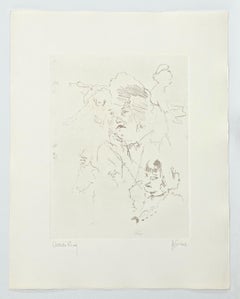 signed original etching - Artist
s Proof