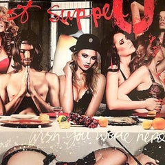 The Last Supper - Original Mixed Media on Canvas