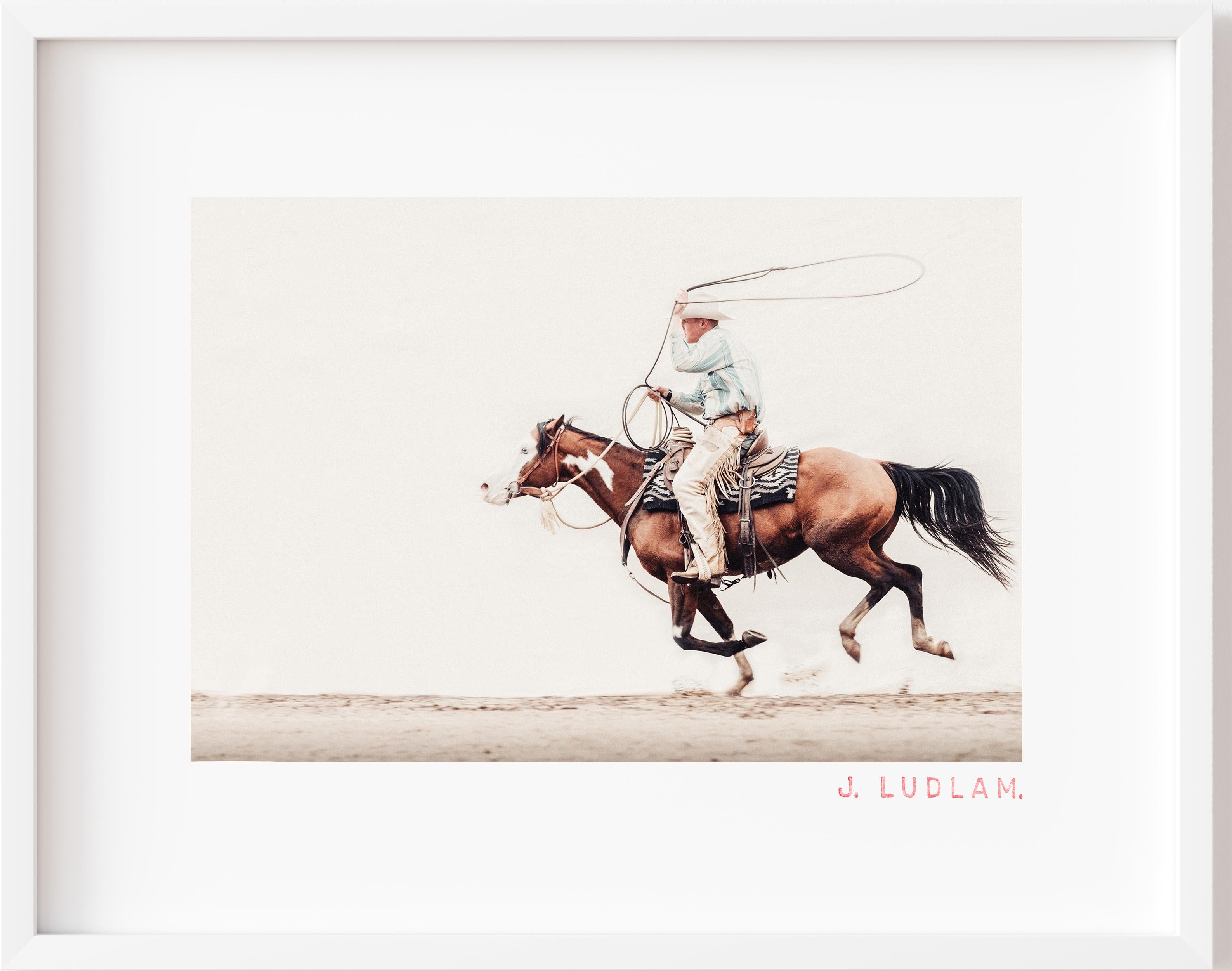 Jack Ludlam Portrait Photograph - Rope + Paint