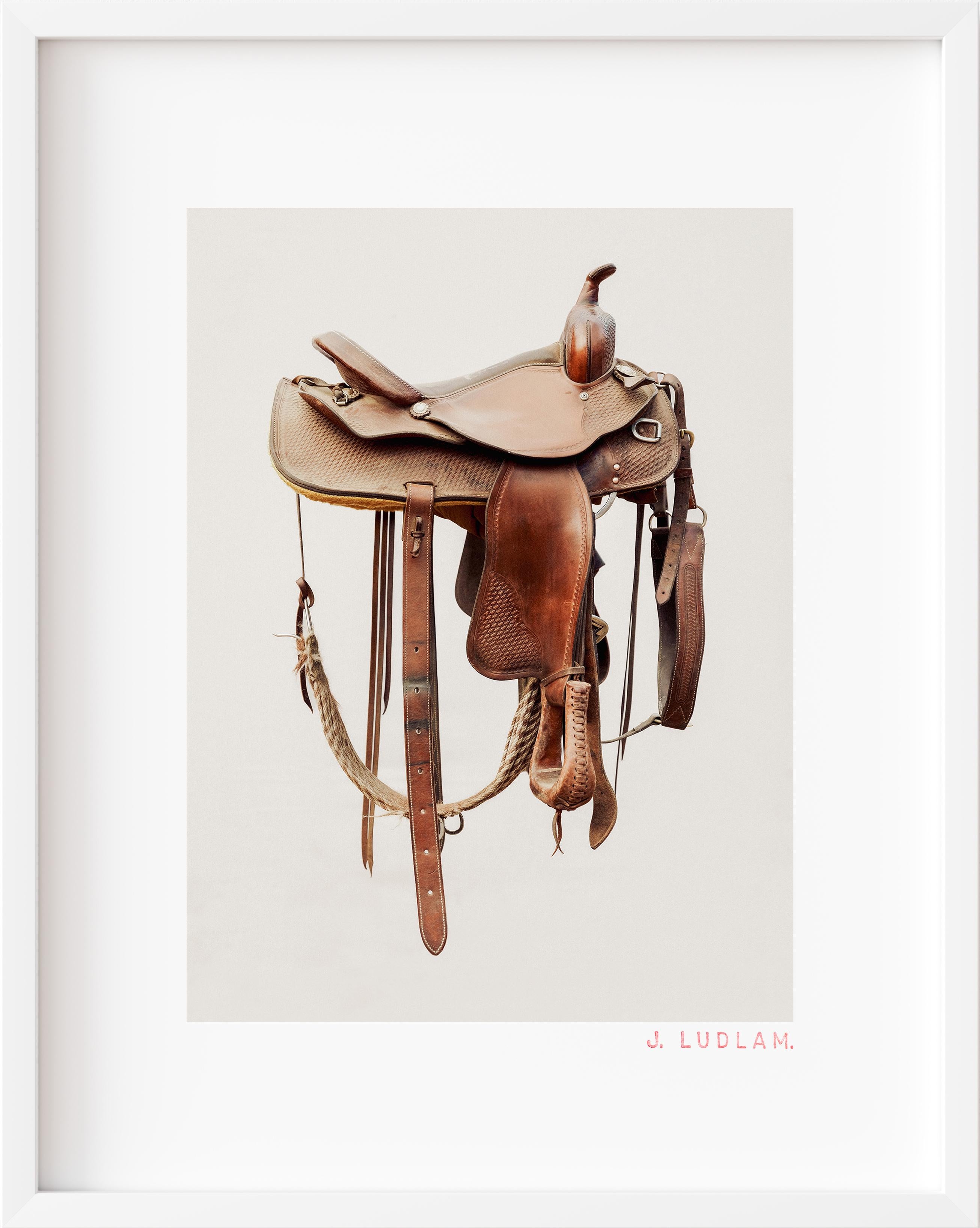 Jack Ludlam Still-Life Photograph - Saddle Study : Unknown