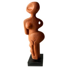 Jack Mason Terracotta American Abstract Modernist Sculpture