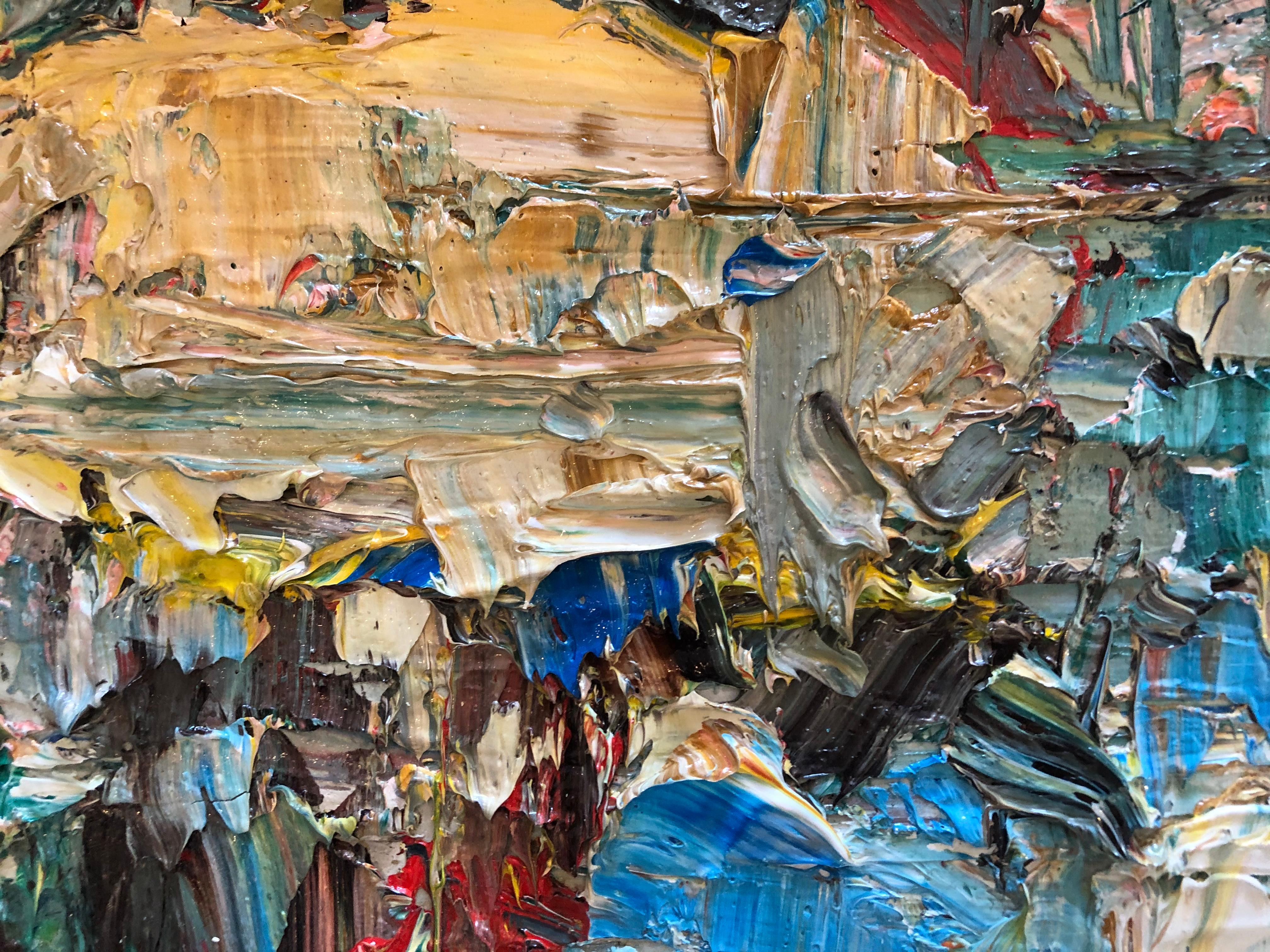 Senza titolo - Painting Espressionismo astratto di Jack Meanwell