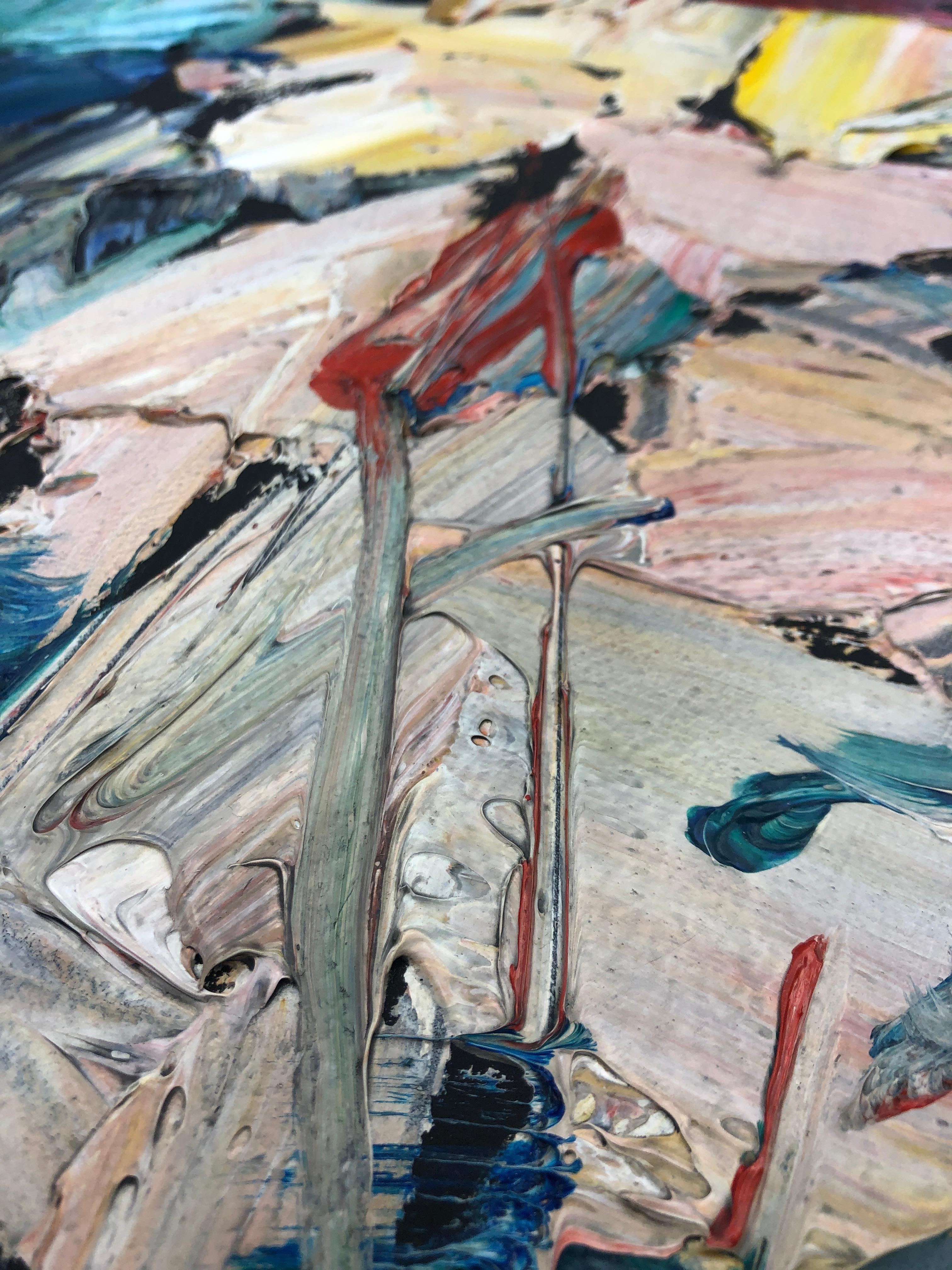Unbenannt (Abstrakter Expressionismus), Painting, von Jack Meanwell