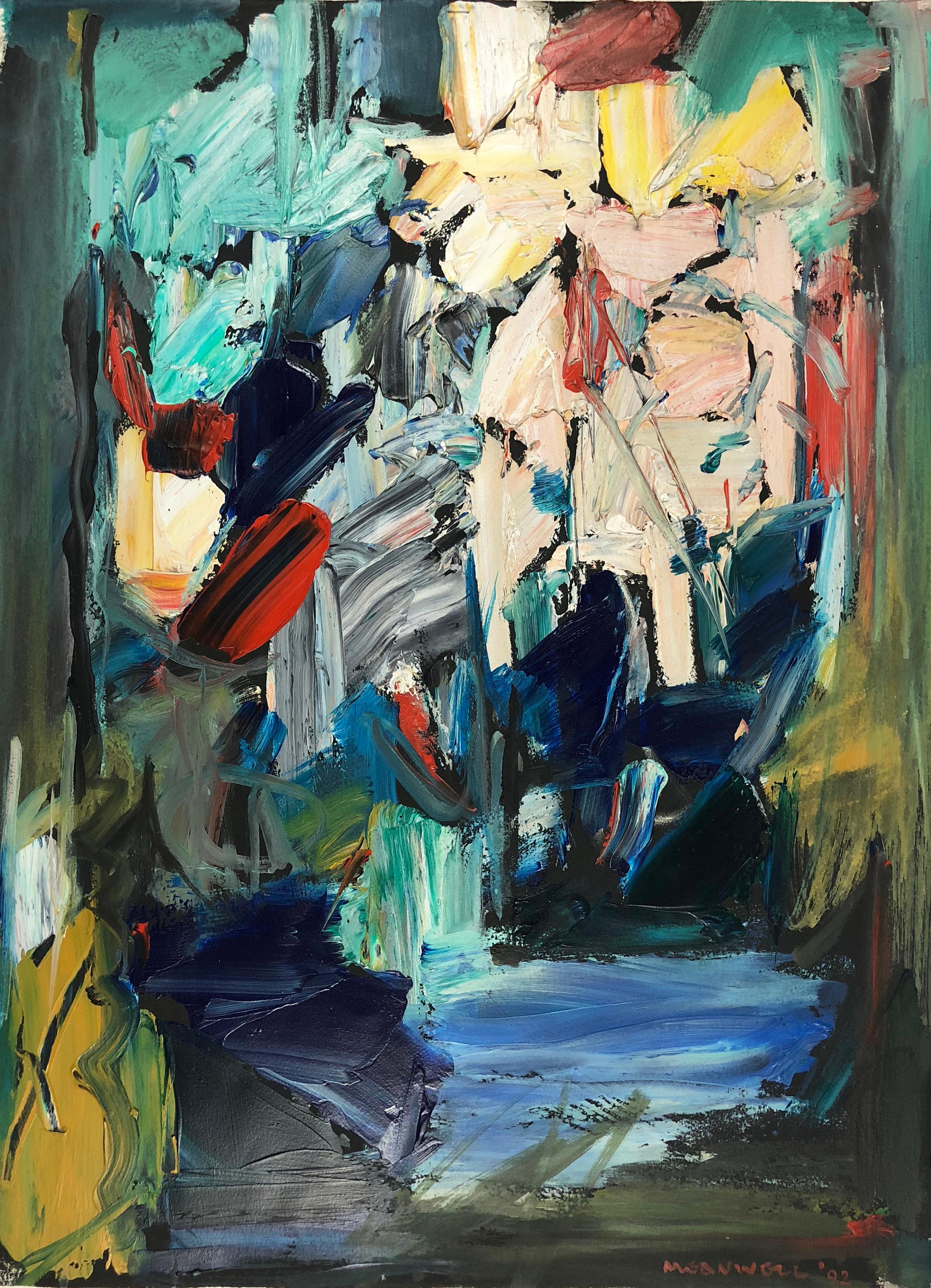 Jack Meanwell Abstract Painting – Unbenannt
