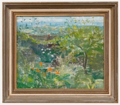Jack Millar (1921-2006) - 20. Jahrhundert Öl, Garten